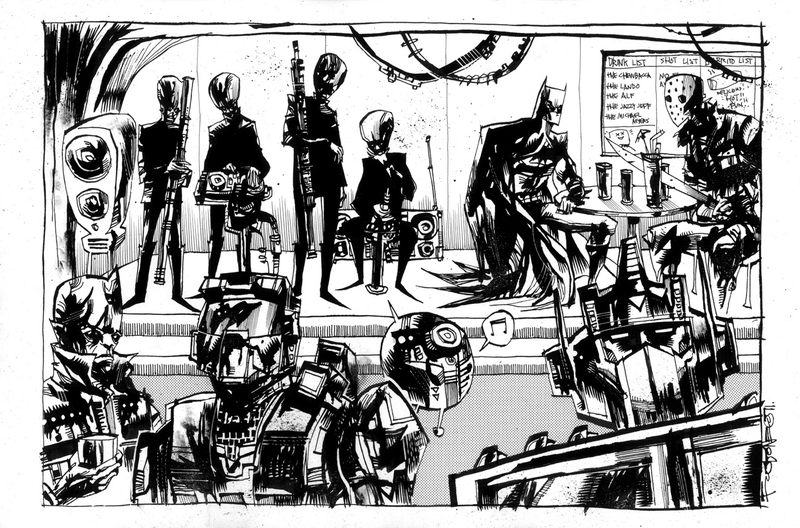 Illustration for article titled Walls of Wonder: Amazing Science Fiction and Fantasy-Themed Murals